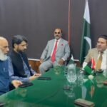 Sindh Food Minister Makhdoom Mehboob-uz-Zaman meets Flour Mills Association representatives to discuss flour prices and wheat stocks