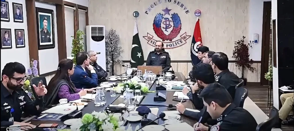 IG Sindh Javed Alam Odho chairs meeting on centralized emergency services in Karachi