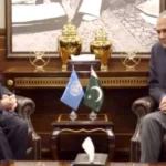 Mohsin Naqvi meeting Antonio Guterres to discuss global peace missions