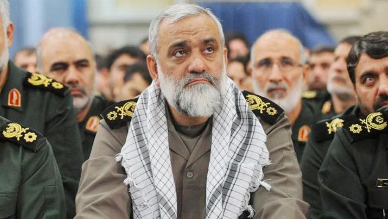Mohammad Reza Naqdi speaking about Iran’s defense capabilities and a possible US attack