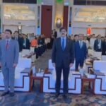 Sindh Chief Minister Murad Ali Shah speaking at an investment conference in Shanghai, China