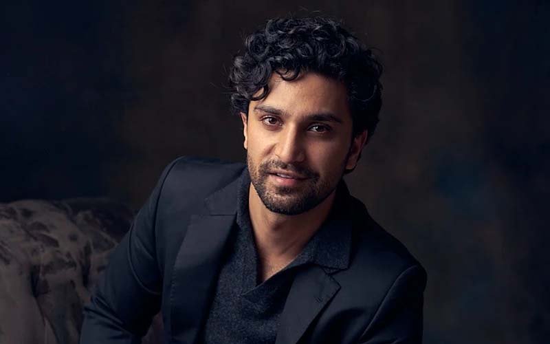 Pakistani actor Ahad Raza Mir during a live social media session