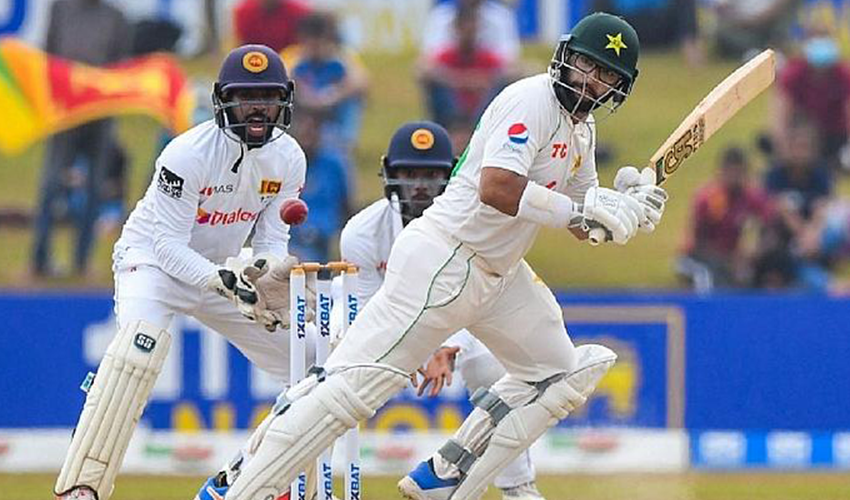 Sri Lankan cricket team ahead of the Test series against Pakistan