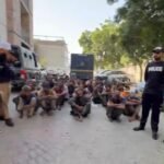 Karachi administration action against drug addicts and begging in Ferozabad