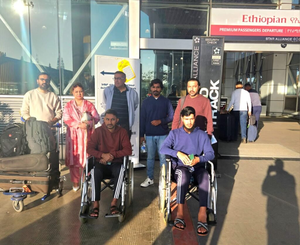 Pakistani injured citizens and victims’ bodies returning from Somalia to Karachi