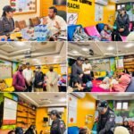 Karachi Police Welfare Branch officials visiting Mohammadi Blood Bank Karachi