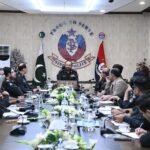 IG Sindh Javed Alam Odho reviewing Karachi crime control measures