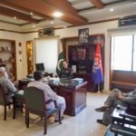 Additional IG Karachi Azad Khan meeting goods transporters delegation
