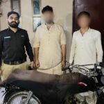 Soldier Bazaar police operation against suspected street criminals in Karachi