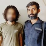 Police action against suspected gutka mawa sellers in Gulistan-e-Johar, Karachi
