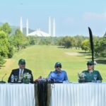 Opening ceremony of the 19th Chief of the Naval Staff Amateur Golf Cup 2026 at Margalla Greens Golf Club, Islamabad