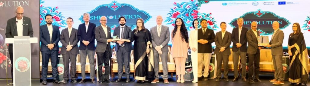 Women Empowerment discussion as Saeed Ghani addresses the Shevolution 3.0 conference in Karachi.