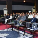 بحریہ یونیورسٹی اسلام آباد میں پانچویں بین الاقوامی میری ٹائم سمپوزیم 2026، جس میں پاک بحریہ کے سربراہ اور ملکی و بین الاقوامی ماہرین نے شرکت کی