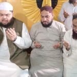 Allama Shah Owais Noorani visits Pakistan Sunni Tehreek leader Faheemuddin Sheikh in Hyderabad to offer condolences and discuss national unity