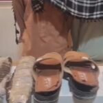 Police recover charas hidden inside shoe soles during an operation in Karachi