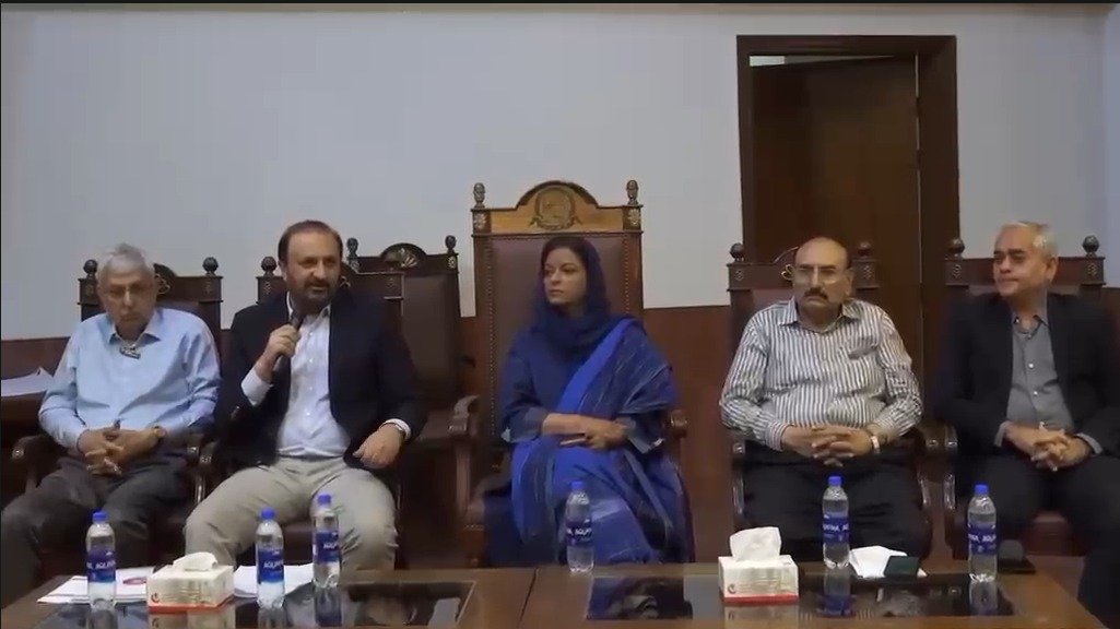 Sindh IGP Javed Alam Odho attending the World Trauma Day event at Dow University of Health Sciences in Karachi