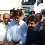 Sindh Chief Minister Murad Ali Shah inaugurates the Jam Chakro landfill project to improve Karachi’s waste management system