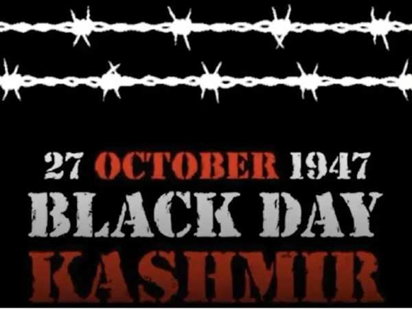 Kashmir Black Day observance in Pakistan with calls for the right to self-determination for Kashmiri people.