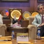Ziaul Hassan Lanjar chairs a meeting to review security arrangements and facilities on Shahrah Bhutto Expressway