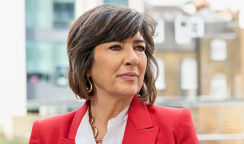 CNN chief international anchor Christiane Amanpour during her journalism career