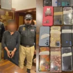 Karachi Police investigation into the alleged job scam at Ansari Meadows farmhouse in Gadap Town, Karachi.