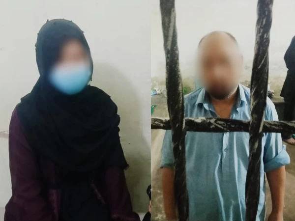 Karachi Police investigate an alleged international drug smuggling network after arresting a couple and recovering drugs hidden in slippers.