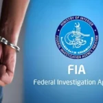 Foreign currency and mobile phones seized by FIA during an operation at a private hospital parking area in Karachi
