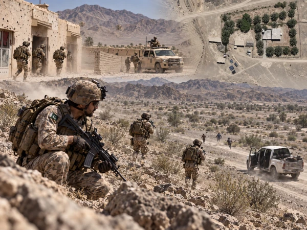 Balochistan Operation in Kachhi and Wadh in which security forces reported nine militant deaths.