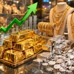 Gold bars and rising gold prices in Pakistan