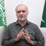 Jamaat-e-Islami chief Hafiz Naeem ur Rehman speaking about the Khyber Pakhtunkhwa political situation