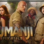 Dwayne Johnson, Kevin Hart, Jack Black and Karen Gillan in Jumanji: Open World