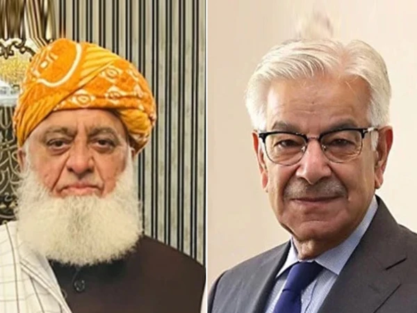 قومی اسمبلی میں وزیر دفاع خواجہ آصف کا خطاب، جس میں انہوں نے تہران میں دفاعی معاہدے کی تردید اور مولانا فضل الرحمان پر تنقید کی۔