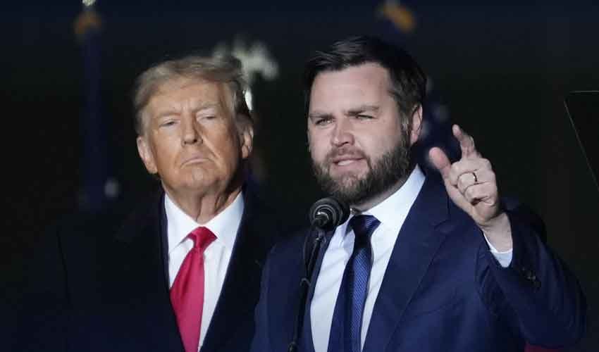 Donald Trump administration officials discussing Iran and Yemen at Camp David
