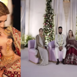 Maryam Nawaz congratulates Wadiyat Fatima at her wedding ceremony