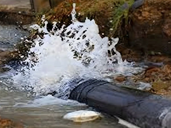 Water Corporation bulk water line in North Nazimabad Karachi