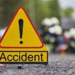 Rescue and police response after fatal traffic accident near Nawabshah
